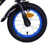 B-WARE - Volare Batman 12-Zoll-Kinderfahrrad schwarz - Sicherheit, Komfort und Spaß für jedes Kind!