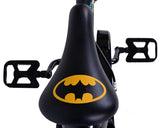 B-WARE - Volare Batman 12-Zoll-Kinderfahrrad schwarz - Sicherheit, Komfort und Spaß für jedes Kind!