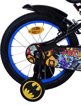 Volare Batman 16 Zoll Kinderfahrrad schwarz - Sicherheit, Komfort und Spaß in einem!