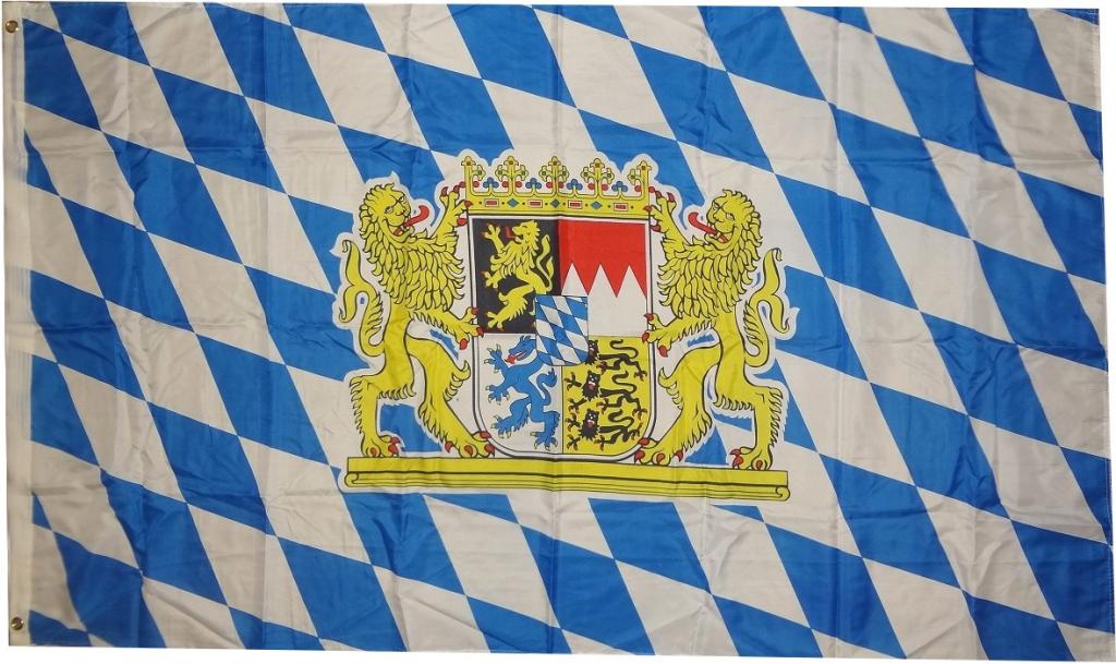 Flagge Bayern LÃ¶we Freistaat 250 x 150 cm