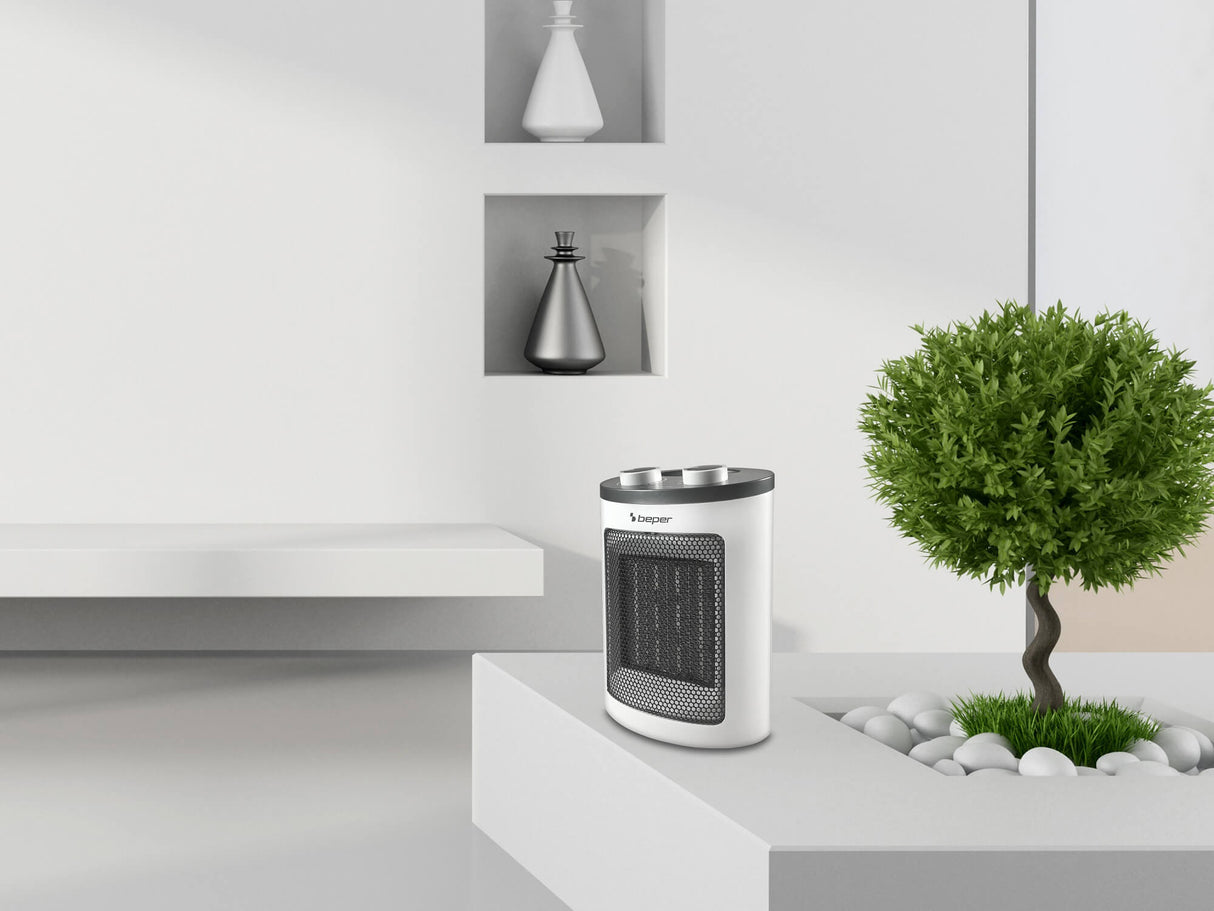 Beper RI.080 Keramikheizlüfter im Wohnzimmer