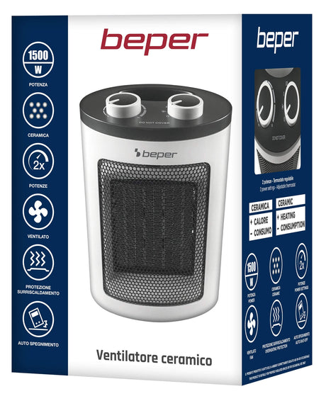 Verpackung von Beper RI.080 Keramikheizlüfter