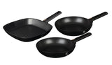 Berlinger Haus BH/7096 Monaco Collection Bratpfannen Set 3 tlg. in schwarz