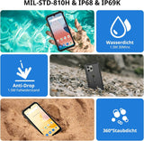 Blackview BV5300 pro Black Rugged Smartphone, Outdoorhandy mit 7 GB RAM und 64 GB Speicher