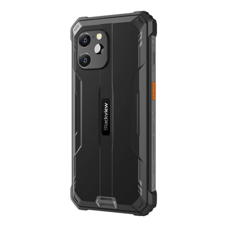 Blackview BV8900 Smartphone schwarz RÃ¼ckseite im Profil