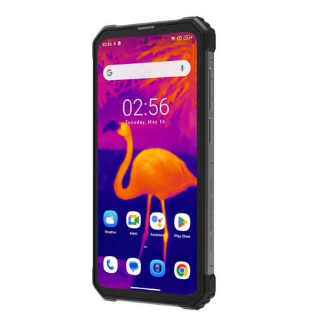 Blackview BV8900 Smartphone schwarz Vorderseite im Profil