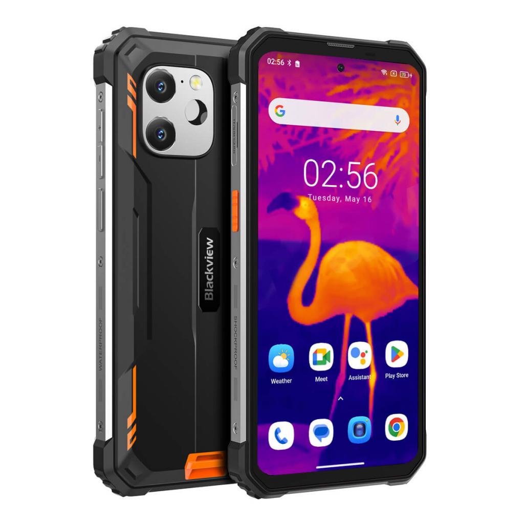 Blackview BV8900 Orange Rugged Octa Core Smartphone, Outdoorhandy mit 8 GB RAM und 256 GB Speicher