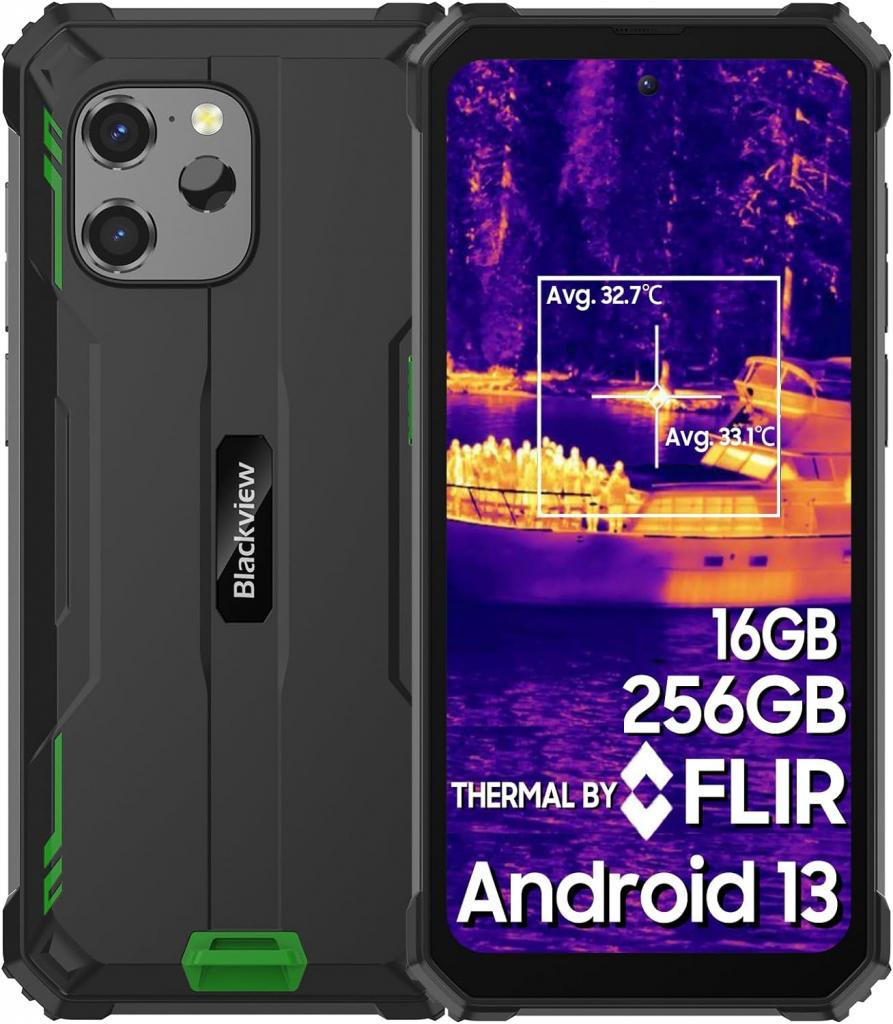 Blackview BV8900 Green Rugged Octa Core Smartphone, Outdoorhandy mit 8 GB RAM und 256 GB Speicher