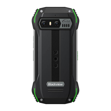 Blackview N6000 grÃ¼n Outdoorsmartphone RÃ¼ckseite