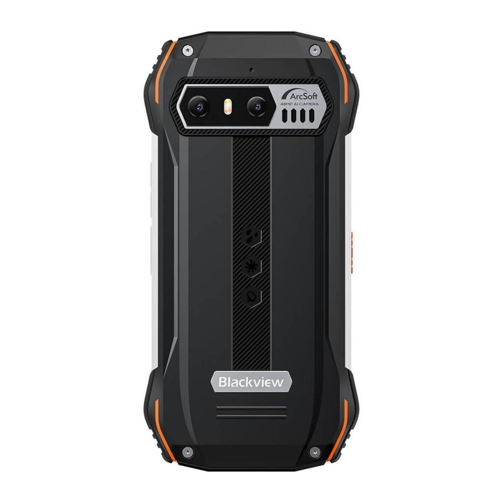 Blackview N6000 orange Outdoorsmartphone RÃ¼ckseite