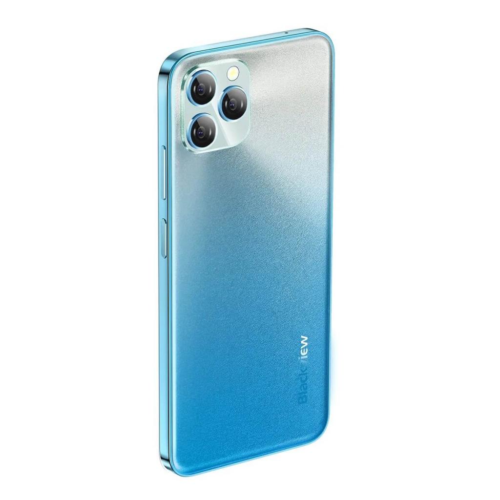 Blackview A95 Blau Smartphone 20MP+8MP Kamera, Helio P70 8GB+128GB, 6,53" HD+ Bildschirm