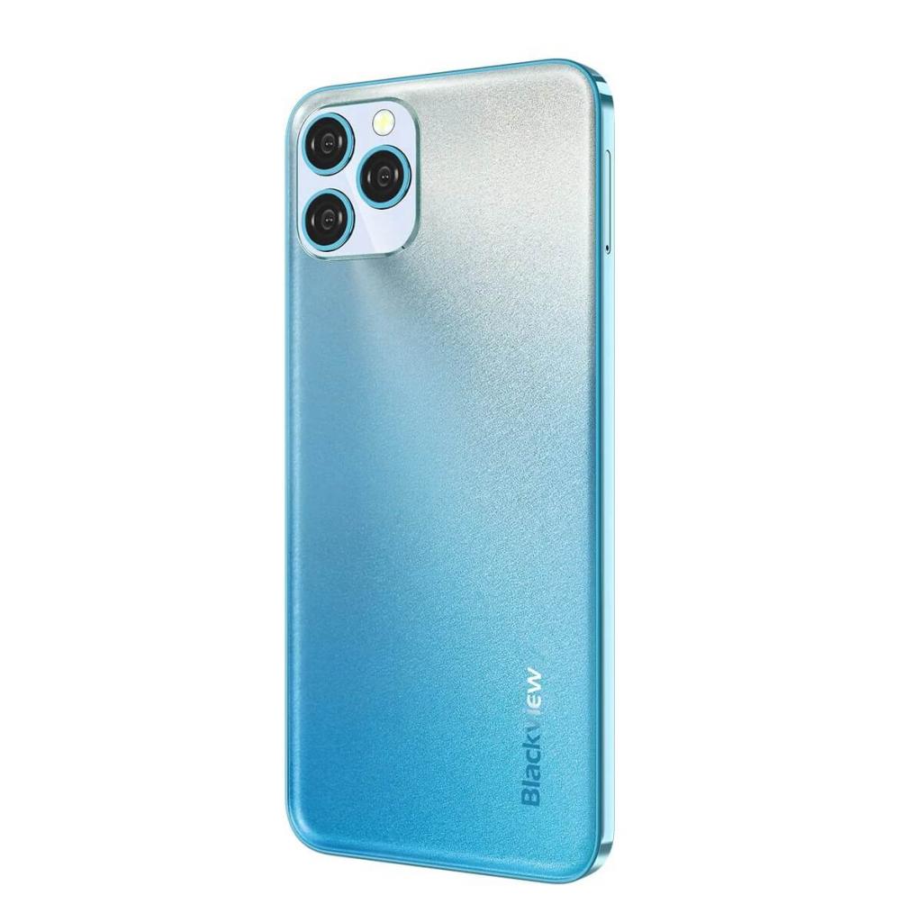 Blackview A95 Blau Smartphone 20MP+8MP Kamera, Helio P70 8GB+128GB, 6,53" HD+ Bildschirm