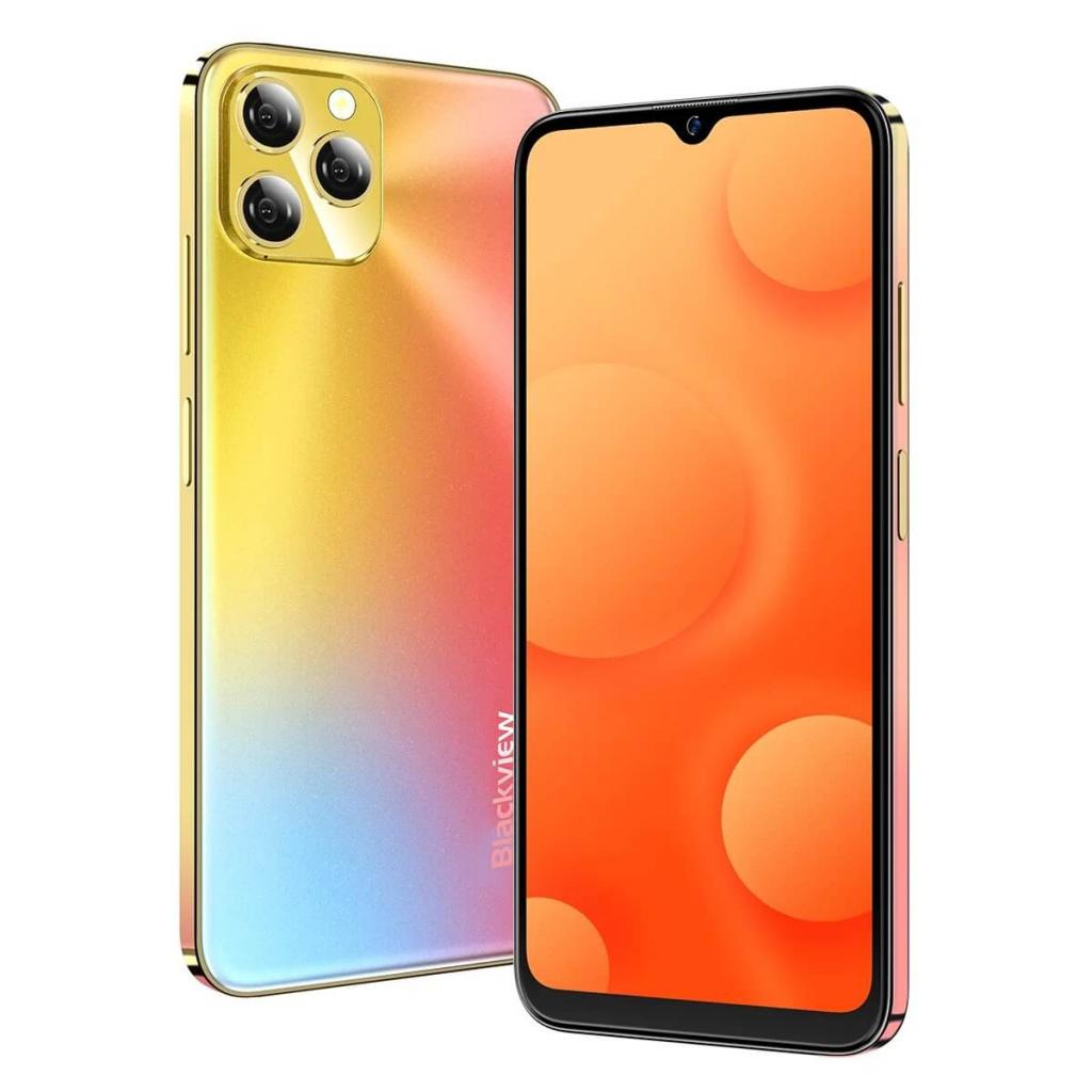 B-WARE - Blackview A95 Rainbow Smartphone 20MP+8MP Kamera, Helio P70 8GB+128GB, 6,53" HD+ Bildschirm