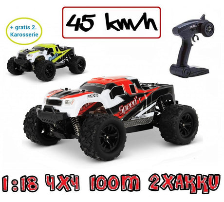 RC Monstertruck von BlijÂ´r mit 45 km/h