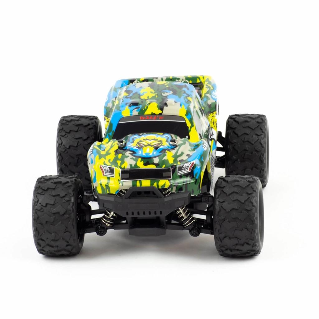 BlijÂ´r Beast blau RC Monstertruck auf Gras