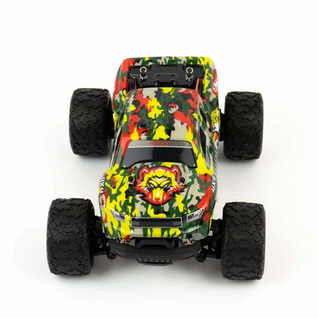 blijÂ´r Beast RC Modellauto in rot gelb Draufsicht