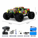 Blij´r Beast Red ferngesteuertes RC Auto 45 km/h, 1:18, 2 Akkus, Allrad, 100m, Monstertruck