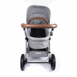 BlijÂ´r Sam Luxus Kinderwagen Babyschale grau