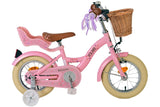 Volare Blossom Kinderfahrrad für Mädchen - 12 Zoll in Rosa für Kinder von 3 bis 4,5 Jahren