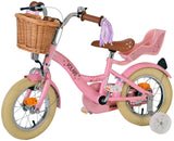 Volare Blossom Kinderfahrrad für Mädchen - 12 Zoll in Rosa für Kinder von 3 bis 4,5 Jahren