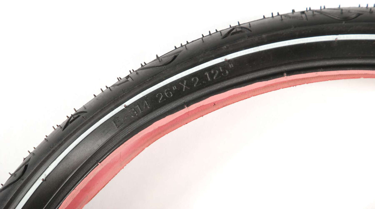 Kinderfahrradreifen 26 Zoll schwarz - Hochwertig, strapazierfähig und sicher - Perfekt für jedes Kinderfahrrad!