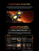 Alle Rugged Eigenschaften des Blackview BV7300 Rugged Smartphone wie IP68 und IP69K 