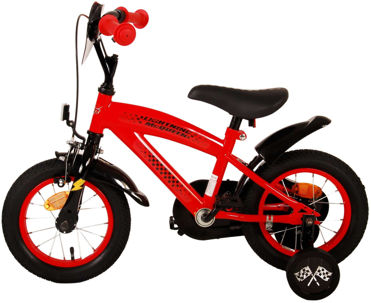 Volare Disney Cars Kinderfahrrad - Jungen - 12 Zoll - Rot