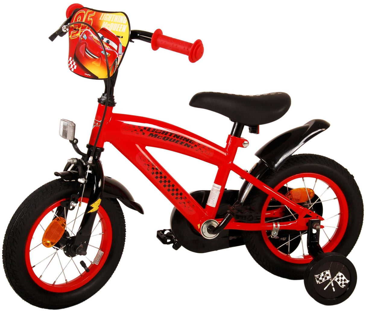 Volare Disney Cars Kinderfahrrad - Jungen - 12 Zoll - Rot