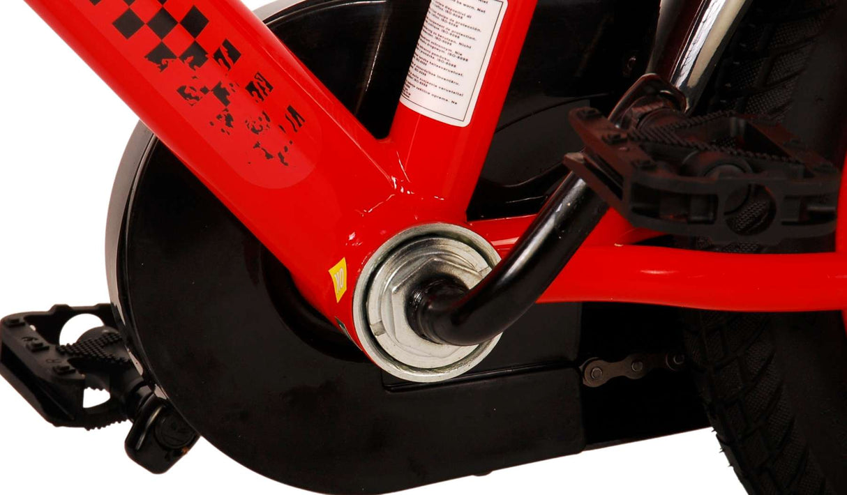 Volare Disney Cars Kinderfahrrad - Jungen - 12 Zoll - Rot