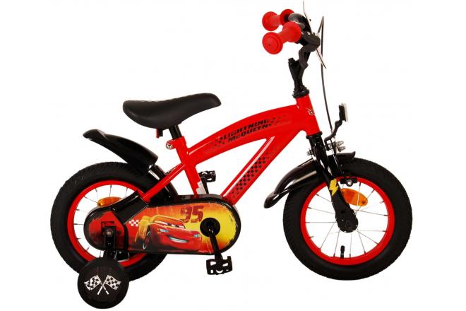 Volare Disney Cars Kinderfahrrad - Jungen - 12 Zoll - Rot
