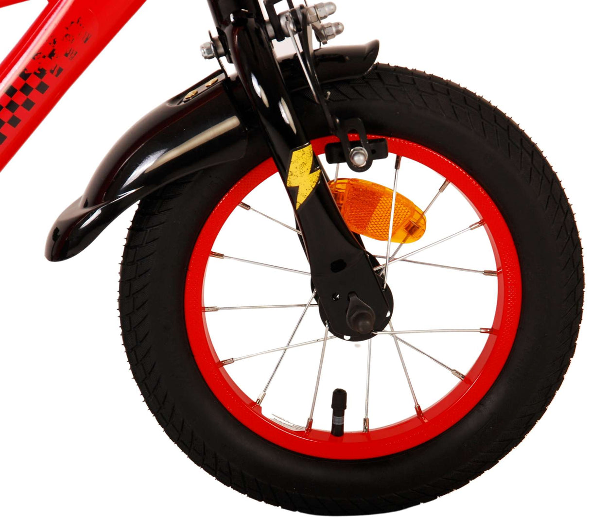 Volare Disney Cars Kinderfahrrad - Jungen - 12 Zoll - Rot