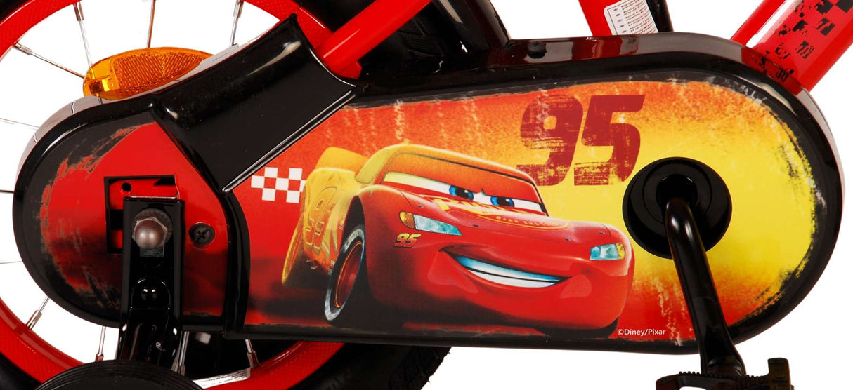 Volare Disney Cars Kinderfahrrad - Jungen - 12 Zoll - Rot