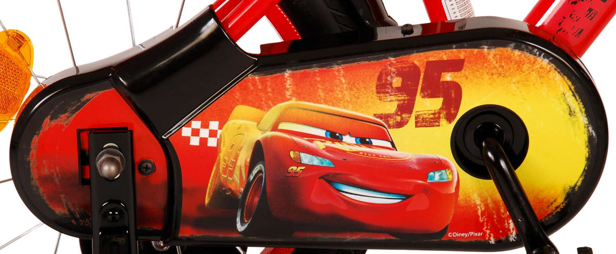Volare Disney Cars Kinderfahrrad - Jungen - 14 Zoll - Rot