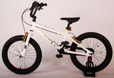 Volare Cool Rider Kinderfahrrad - Jungen - 18 Zoll - Weiß - 95% zusammengebaut - Prime Collection