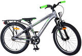 Volare Cross Kinderfahrrad - Jungen - 20 Zoll - dunkelgrau