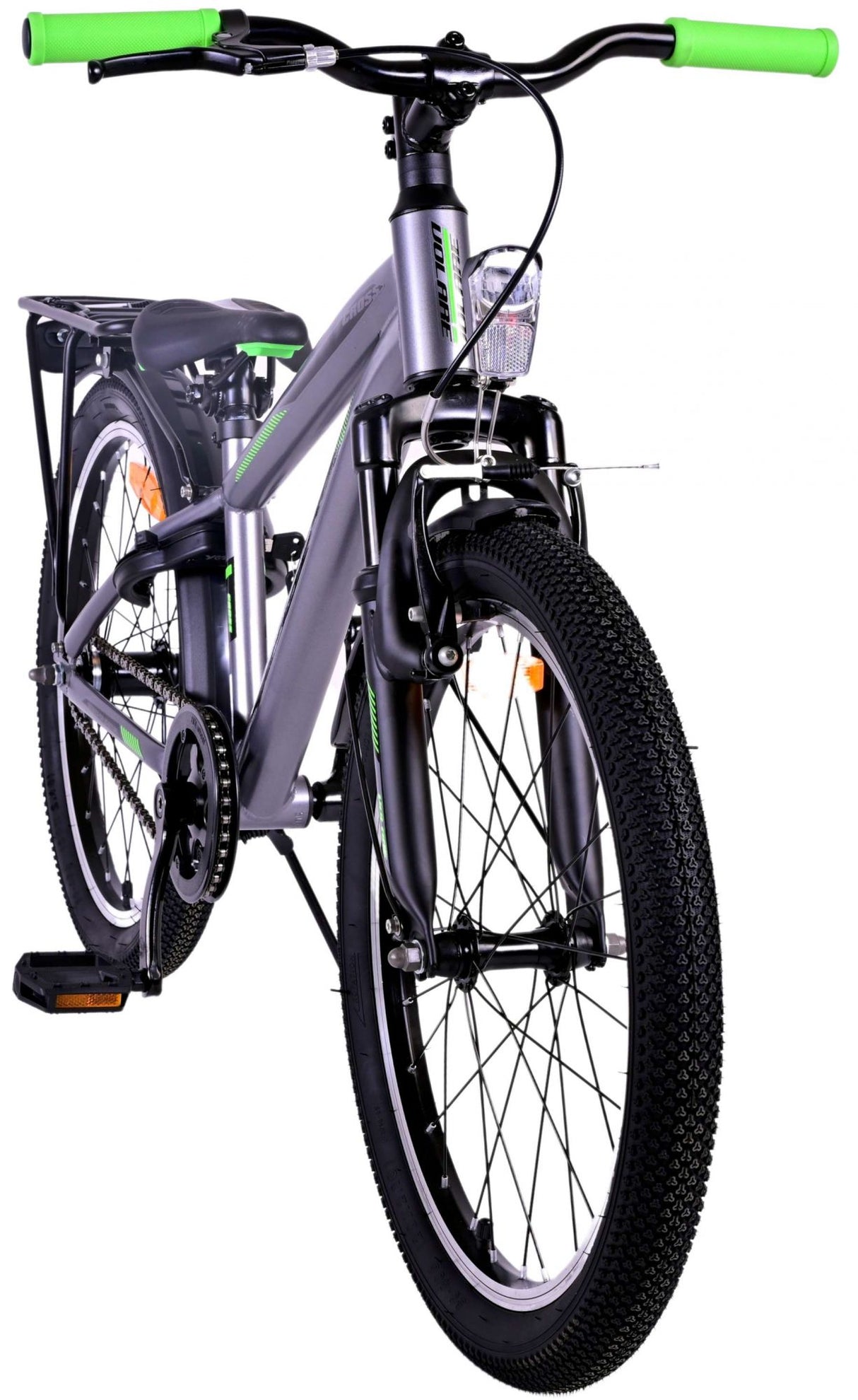 Volare Cross Kinderfahrrad - Jungen - 20 Zoll - dunkelgrau