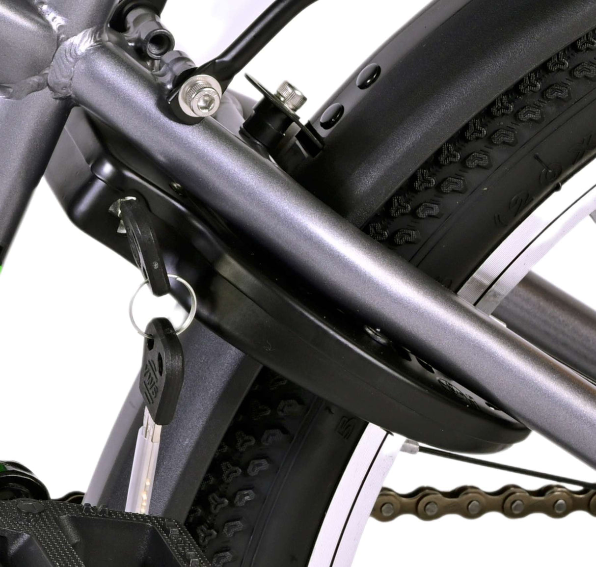 Volare Cross Kinderfahrrad - Jungen - 20 Zoll - dunkelgrau