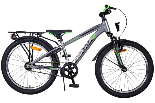Volare Cross Kinderfahrrad - Jungen - 20 Zoll - dunkelgrau