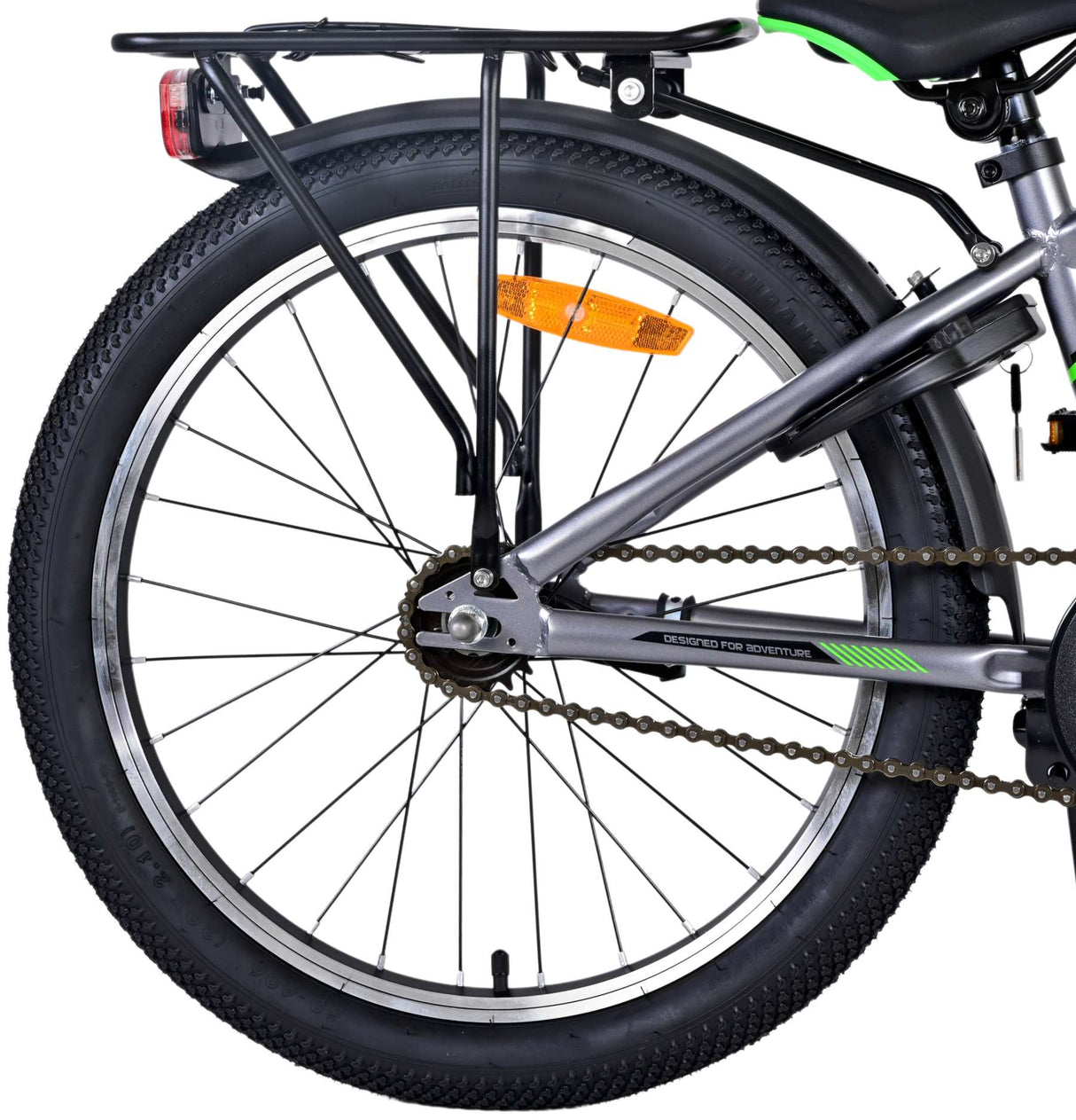 Volare Cross Kinderfahrrad - Jungen - 20 Zoll - dunkelgrau