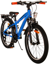 Volare Cross Kinderfahrrad - Jungen - 20 Zoll - Blau - 6 Gänge