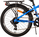 Volare Cross Kinderfahrrad - Jungen - 20 Zoll - Blau - 6 Gänge