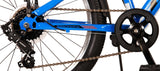 Volare Cross Kinderfahrrad - Jungen - 20 Zoll - Blau - 6 Gänge