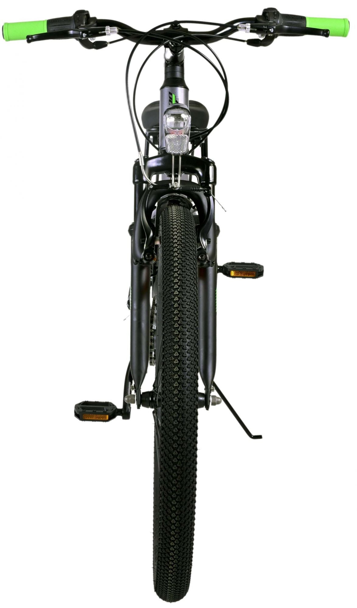 Volare Cross Kinderfahrrad - Jungen - 24 Zoll - Grau - 18-Gang - Zweihandbremsen