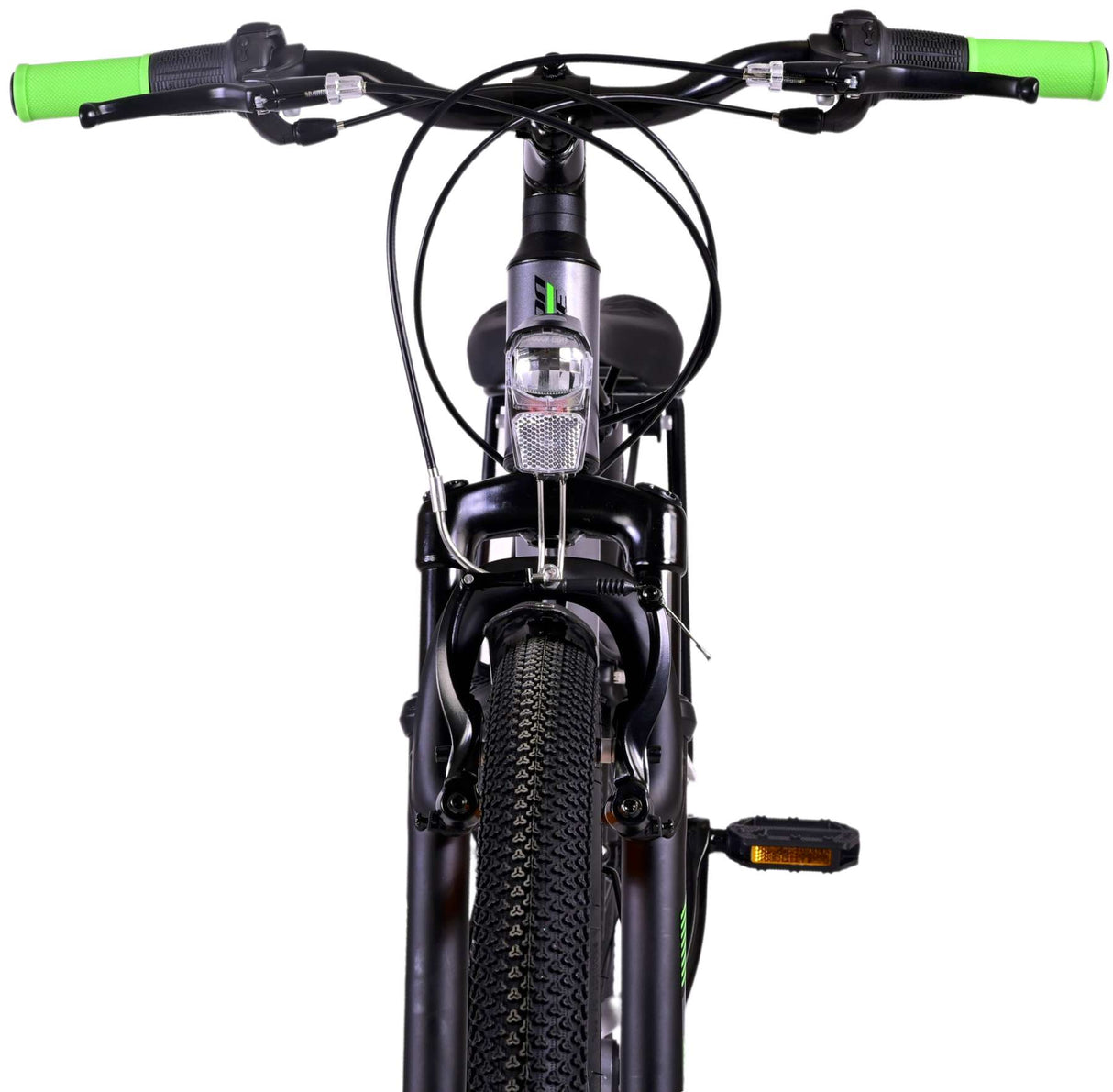 Volare Cross Kinderfahrrad - Jungen - 24 Zoll - Grau - 18-Gang - Zweihandbremsen