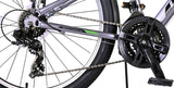 Volare Cross Kinderfahrrad - Jungen - 24 Zoll - Grau - 18-Gang - Zweihandbremsen