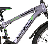 Volare Cross Kinderfahrrad - Jungen - 24 Zoll - Grau - 18-Gang - Zweihandbremsen