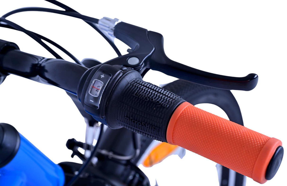 Volare Cross Kinderfahrrad - Jungen - 24 Zoll - Blau - 18-Gang - Zweihandbremsen
