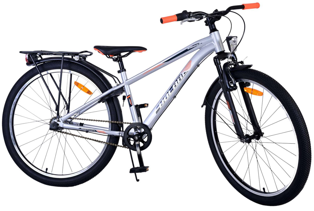 Volare Cross Kinderfahrrad - Jungen - 26 Zoll - Silber - 3 Gänge