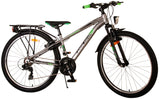 Volare Cross Kinderfahrrad - Jungen - 26 Zoll - Grau - 18 Gänge - Zweihandbremsen