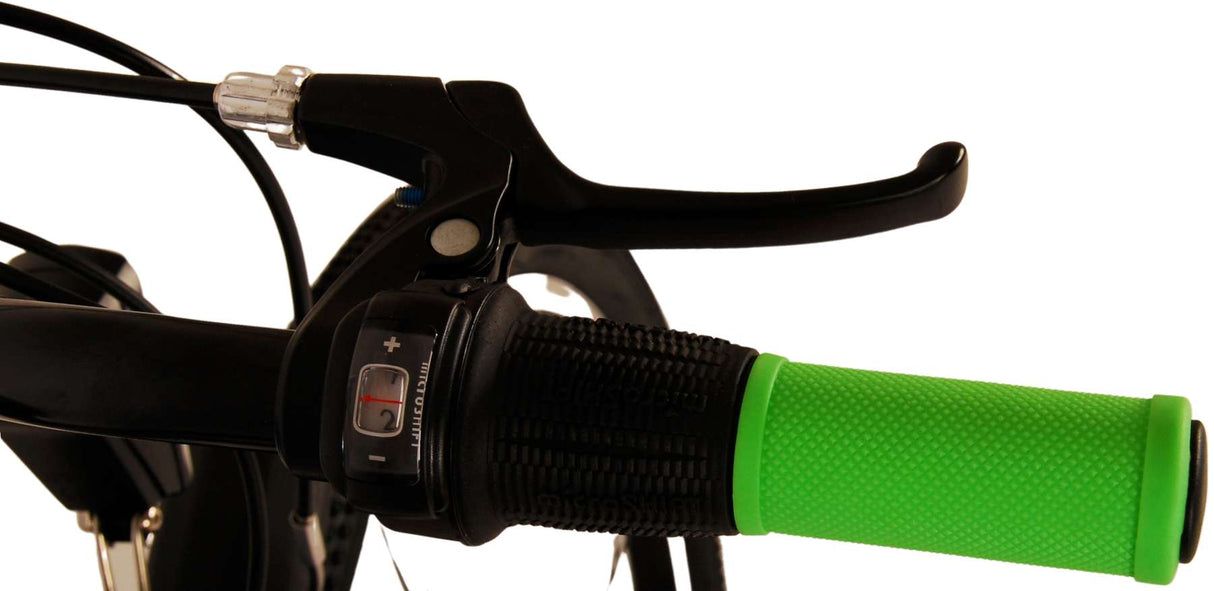 Volare Cross Kinderfahrrad - Jungen - 26 Zoll - Grau - 18 Gänge - Zweihandbremsen